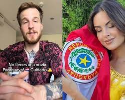 Viral: tiktoker suizo aconsejó no tener una novia paraguaya